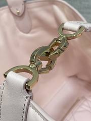 Dior Medium Toujours Bag Pale Pink 28.5x19x21cm - 4