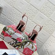 Dolce & Gabbana Slingback Pumps Pink 10cm - 3