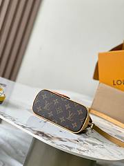 Louis Vuitton LV Nano Alma Candy Red 18x12x8cm  - 3