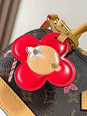 Louis Vuitton LV Nano Alma Candy Red 18x12x8cm  - 4