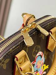 Louis Vuitton LV Nano Alma Candy Red 18x12x8cm  - 5