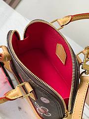 Louis Vuitton LV Nano Alma Candy Red 18x12x8cm  - 6