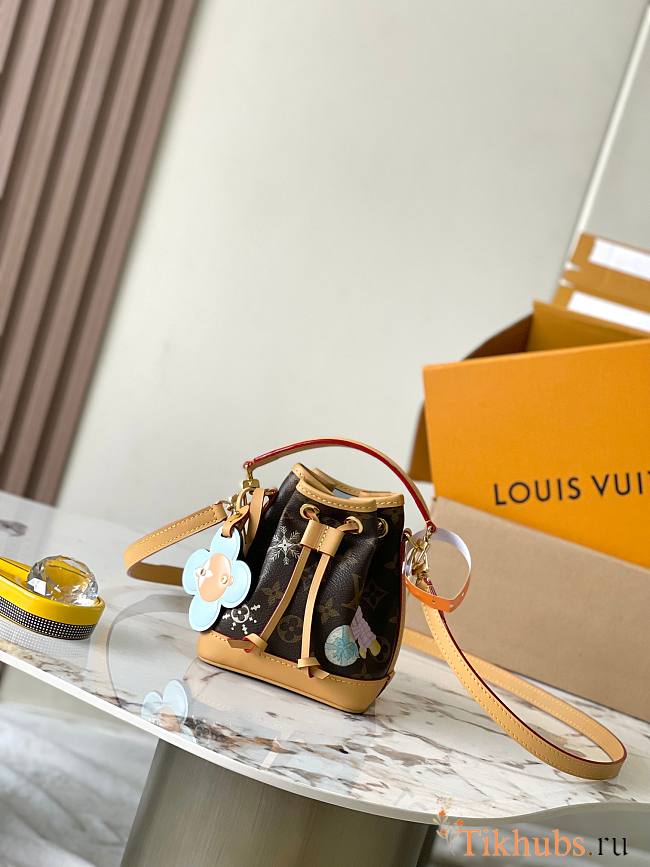 Louis Vuitton LV Nano Noé Bag Monogram 13x16x10cm  - 1