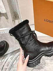 Louis Vuitton LV Ruby Flat Ankle Boot Black  - 4
