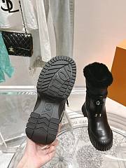 Louis Vuitton LV Ruby Flat Ankle Boot Black  - 3
