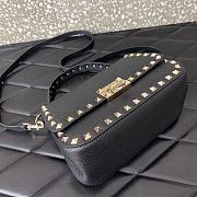 Valentino Garavani Bag Rockstud Black 22x15x9cm - 6