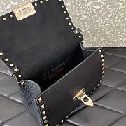 Valentino Garavani Bag Rockstud Black 22x15x9cm - 5