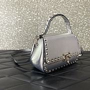 Valentino Garavani Bag Rockstud Silver 22x15x9cm - 2