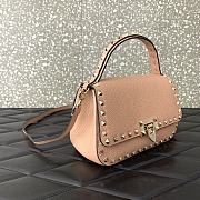 Valentino Garavani Bag Rockstud Pink 22x15x9cm - 3