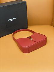 YSL Mini Le 5 A 7 Bag Red 19x11.5x4.5cm - 4