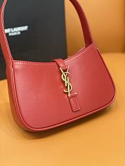 YSL Mini Le 5 A 7 Bag Red 19x11.5x4.5cm - 2
