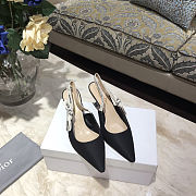 Dior J’adior Slingback Pump Fabric Black 6.5cm - 3