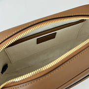 Gucci Blondie Mini Shoulder Bag Brown 21x15.5x8cm - 6