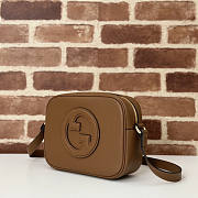 Gucci Blondie Mini Shoulder Bag Brown 21x15.5x8cm - 4