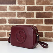 Gucci Blondie Mini Shoulder Bag Rosso 21x15.5x8cm - 4