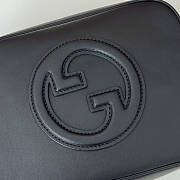 Gucci Blondie Mini Shoulder Bag Black 21x15.5x8cm - 2