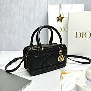 Dior Mini Doctor Bag Black 20x11.5x7cm - 5