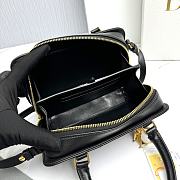 Dior Mini Doctor Bag Black 20x11.5x7cm - 3
