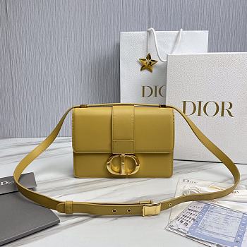 Dior 30 Montaigne Bag Yellow 24x17x8cm