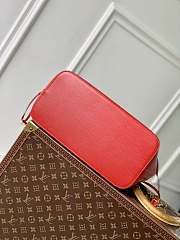 Louis Vuitton LV Neverfull MM Red Epi 31x28x14cm - 2