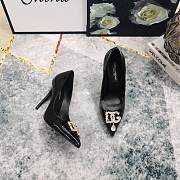 Dolce & Gabbana DG Black Patent Heel 10cm - 2