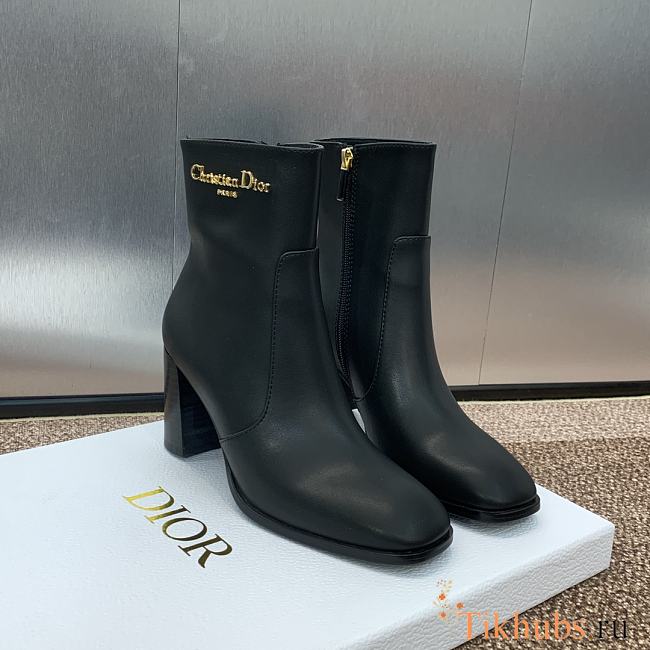 Dior D-Town Heeled Black Boot  - 1