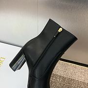 Dior D-Town Heeled Black Boot  - 5