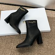 Dior D-Town Heeled Black Boot  - 2