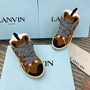 Lanvin Curb Sneaker Brown - 3