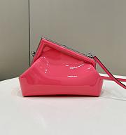 Fendi First Bag Pink Patent Small 26x9.5x18cm - 4
