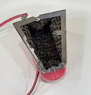 Fendi First Bag Pink Patent Small 26x9.5x18cm - 3