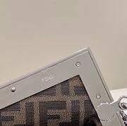 Fendi First Bag Black Patent Small 26x9.5x18cm - 4