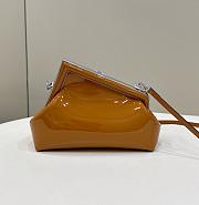Fendi First Bag Brown Patent Small 26x9.5x18cm - 3