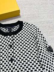 Louis Vuitton LV Damier Wool Coat - 5