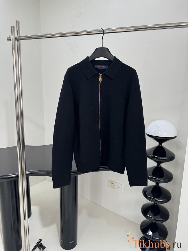 Louis Vuitton LV Blason Embossed Wool Blouson - 1