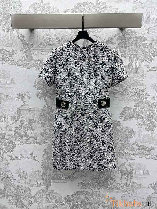 Louis Vuitton LV Monogram Tweed Dress - 1