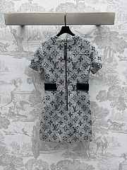 Louis Vuitton LV Monogram Tweed Dress - 2