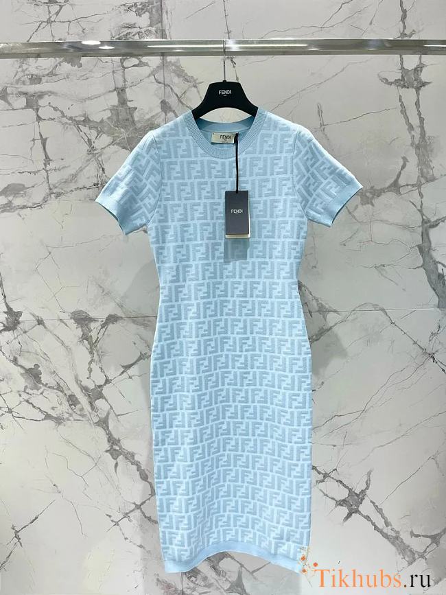 Fendi Blue Dress 02 - 1