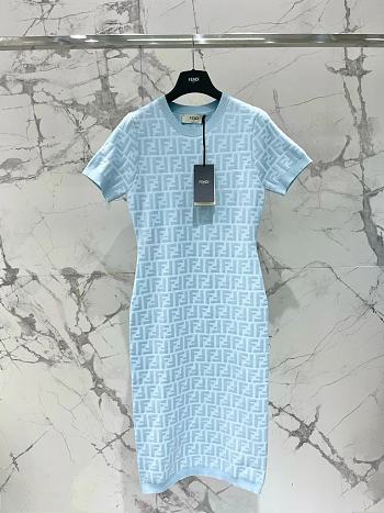 Fendi Blue Dress 02