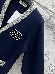 Valentino Blue Cardigan - 3