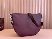 Gucci B Small Crossbody Bag Red 40x31x3cm - 4