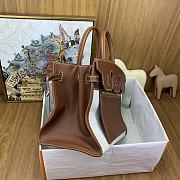 Hermes Birkin Bag Inside Out Brown 35cm - 5