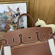 Hermes Birkin Bag Inside Out Brown 35cm - 2