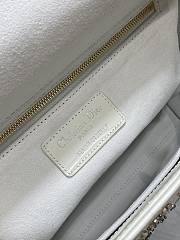 Dior Lady Embroidered Beaded Himalayan Bag 24cm - 3