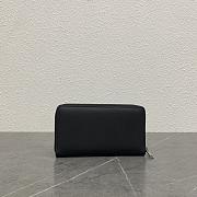 Celine Black Grained Calfskin Wallet 19x10x2cm - 4