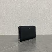 Celine Black Grained Calfskin Wallet 19x10x2cm - 3