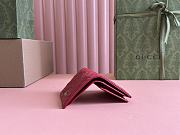 Gucci Wallet Red Marmont 11x8.5x3cm - 3