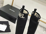 Chanel Black Sock Boot - 4
