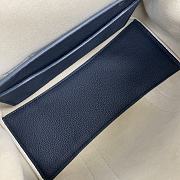 Loro Piana Loom Bag L25 Black Calfskin 25x17x12cm - 2