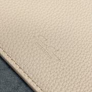 Loro Piana Loom Bag L25 Beige Calfskin 25x17x12cm - 6